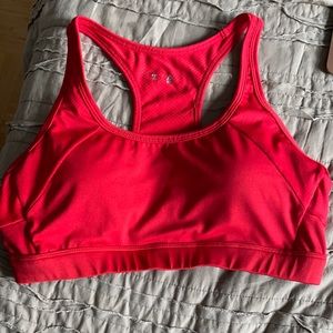 Zyia red sports bra. Size medium. Good condition.